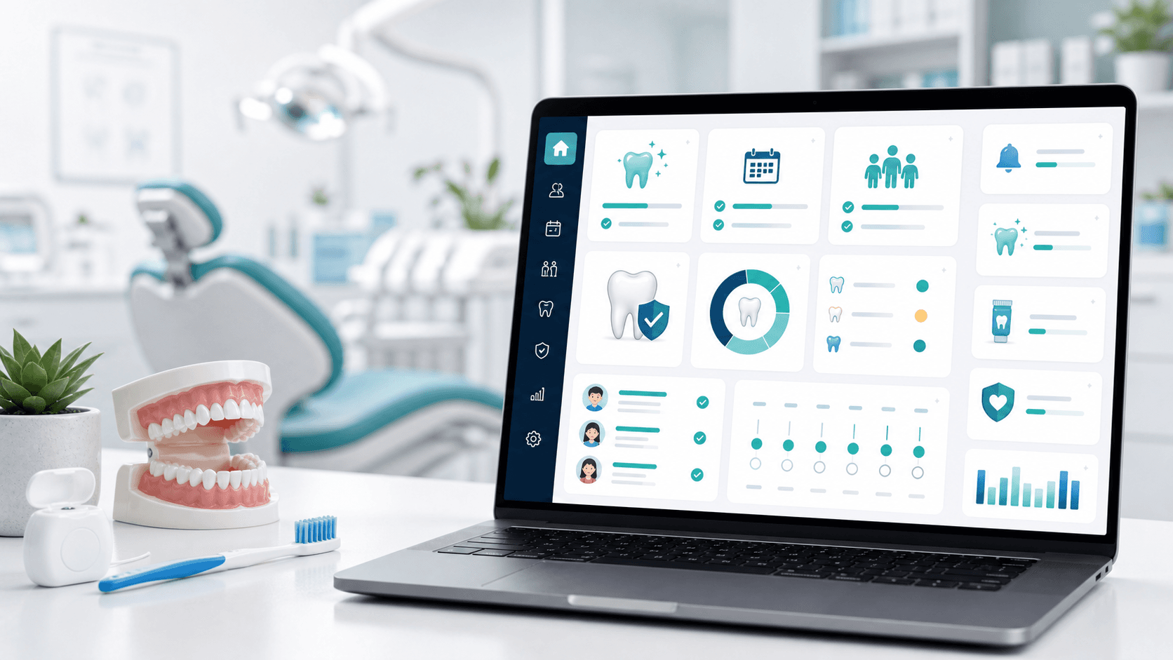 داشبورد پیشگیری از پوسیدگی، یادآوری چکاپ، فلورایدتراپی و آموزش بهداشت دهان
